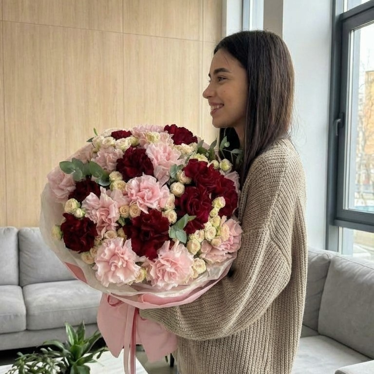 Букет "Небо в цветах"