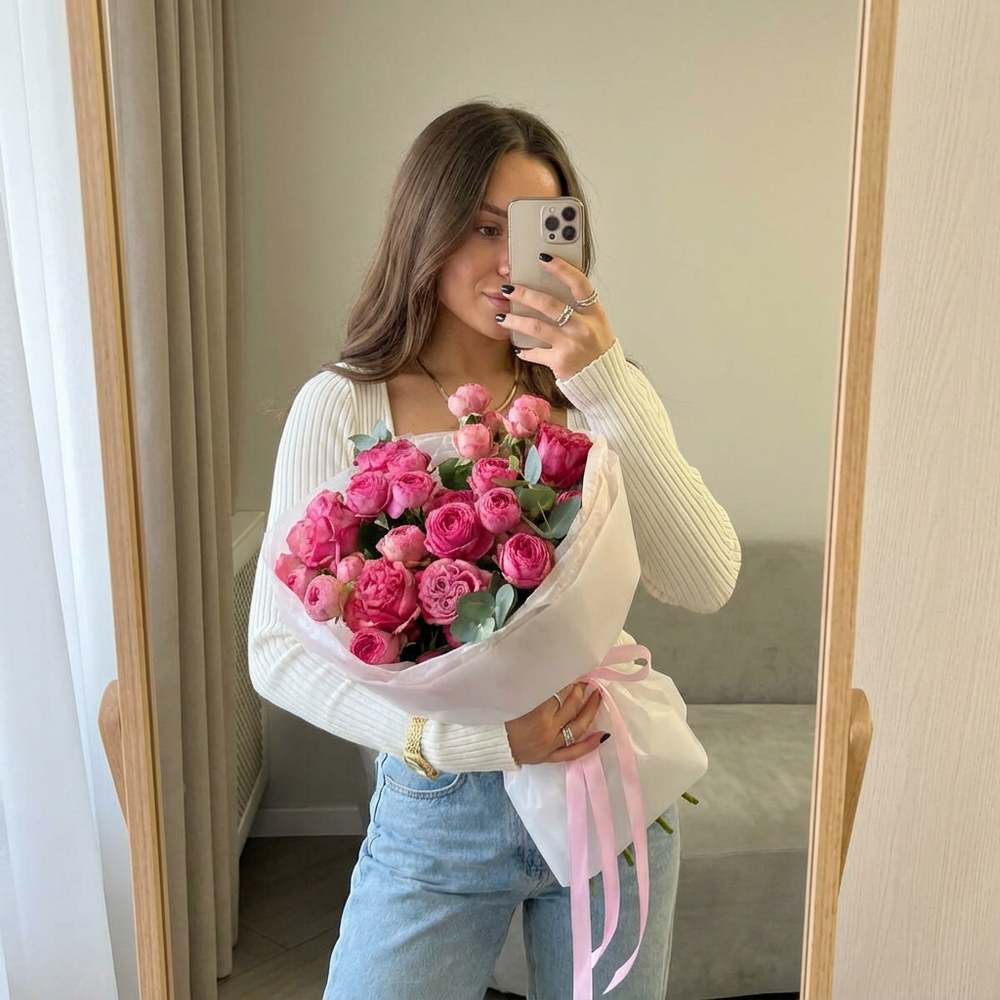 Букет "Очарование заката"