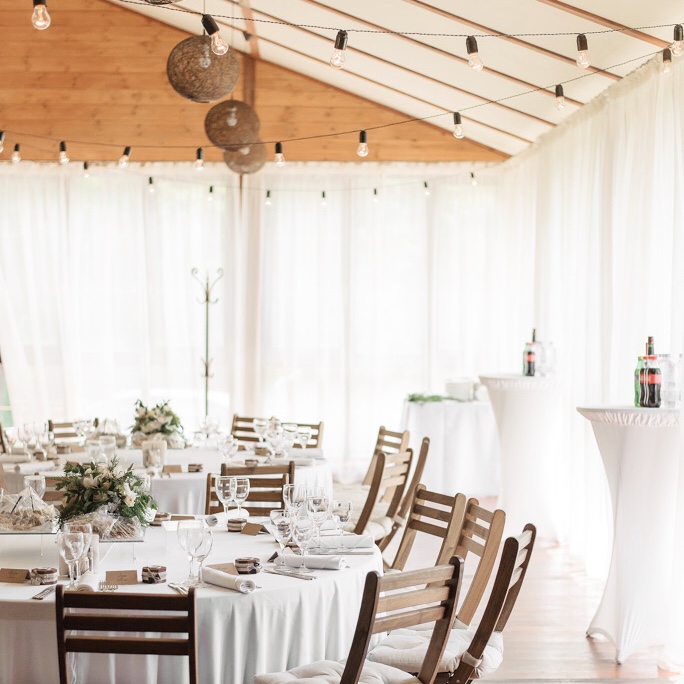 Оформление свадьбы в рустикальном стиле 