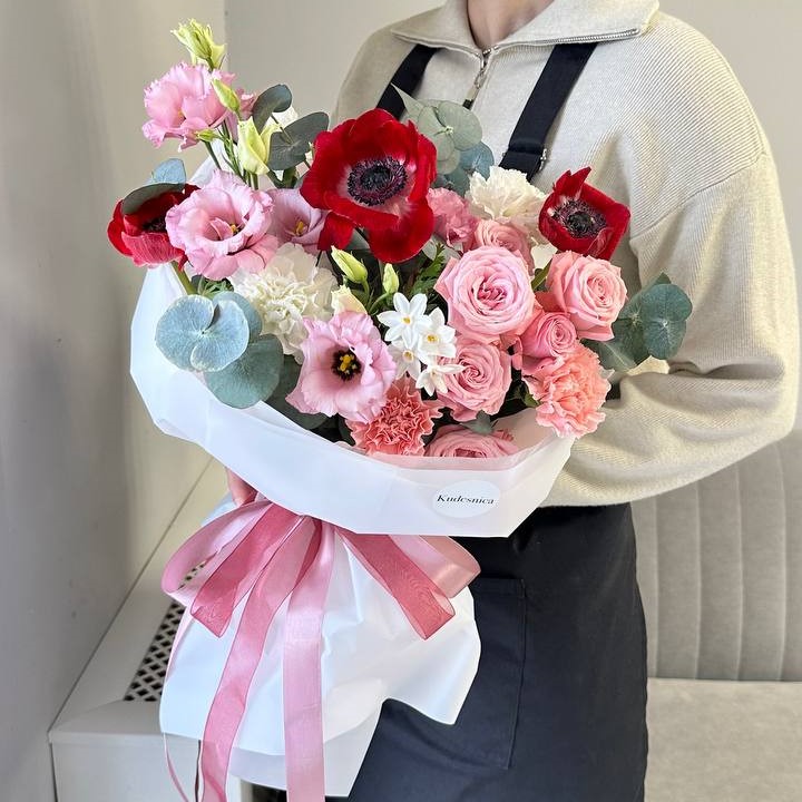 Букет "Лента огня"