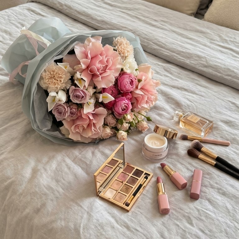 Букет "Розовая симфония"