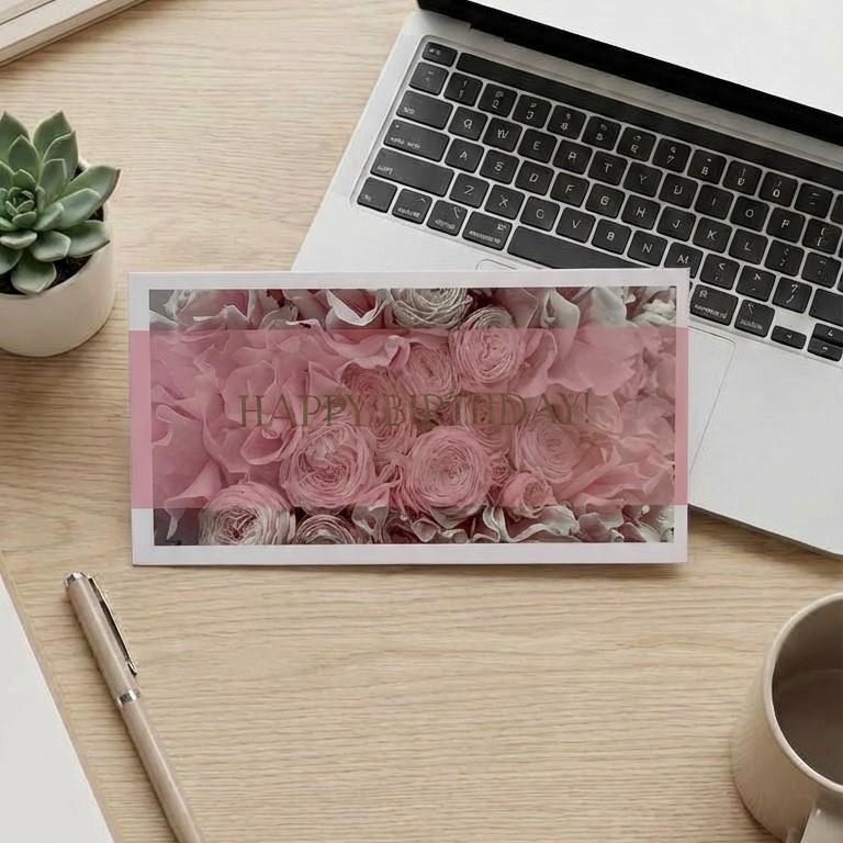 Конверт для денег «Happy birthday»