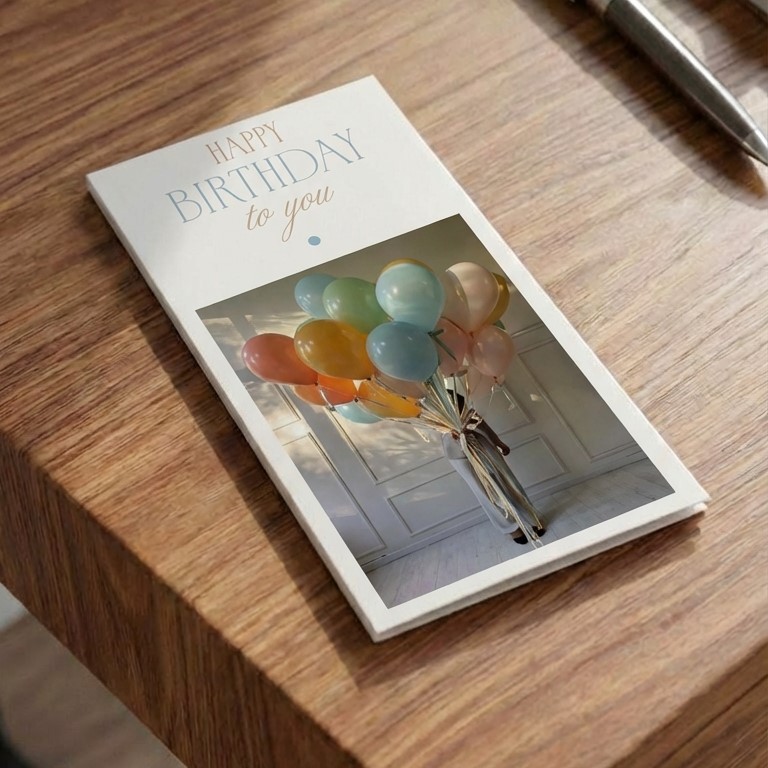 Открытка «Happy birthday for you"