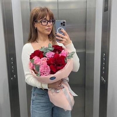 Букет "Я так кайфую от любви"