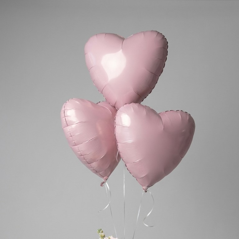 Сет шаров "Валентин" пудра