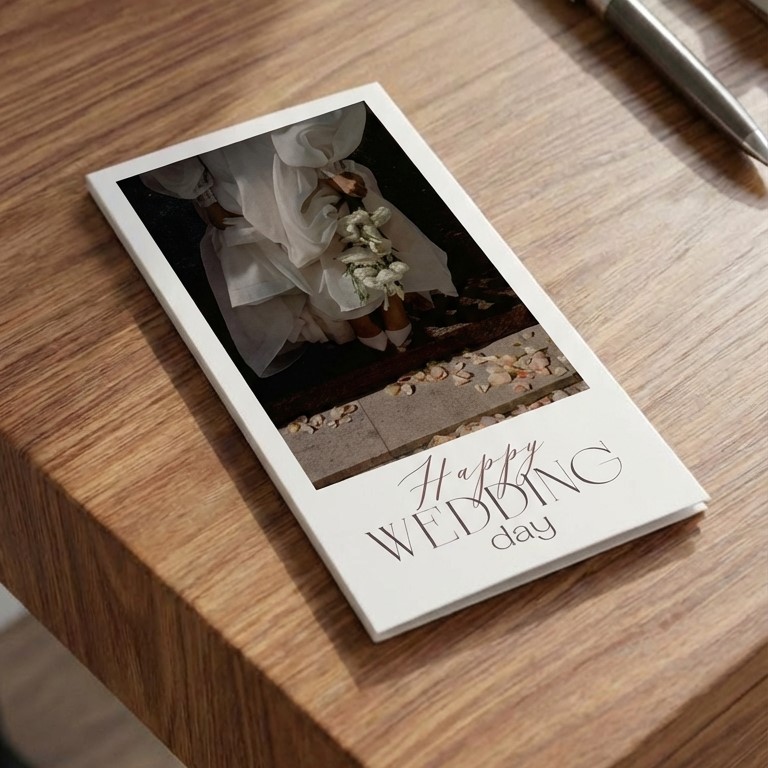 Конверт для денег "Happy Wedding Day"