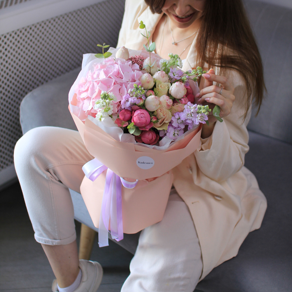 Букет «Сладкое облако» 