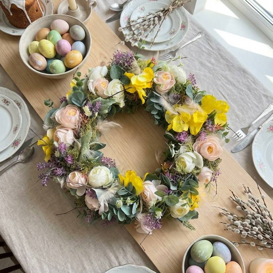 Пасхальный венок 